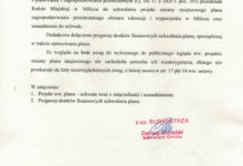 Projekt uchwały w sprawie uchwalenia zmiany miejscowego planu zagospodarowania przestrzennego obszaru rekreacji i wypoczynku w Miliczu