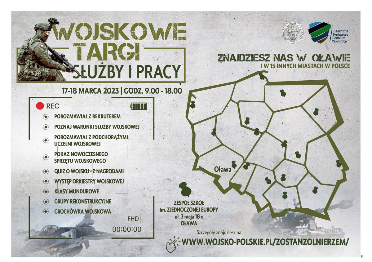 Wojskowe targi służby i pracy w Oławie