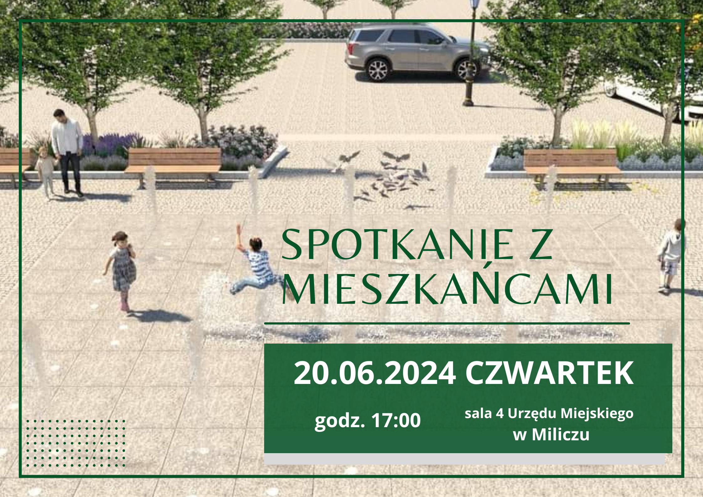 Rewitalizacja rynku w Miliczu – spotkanie z mieszkańcami