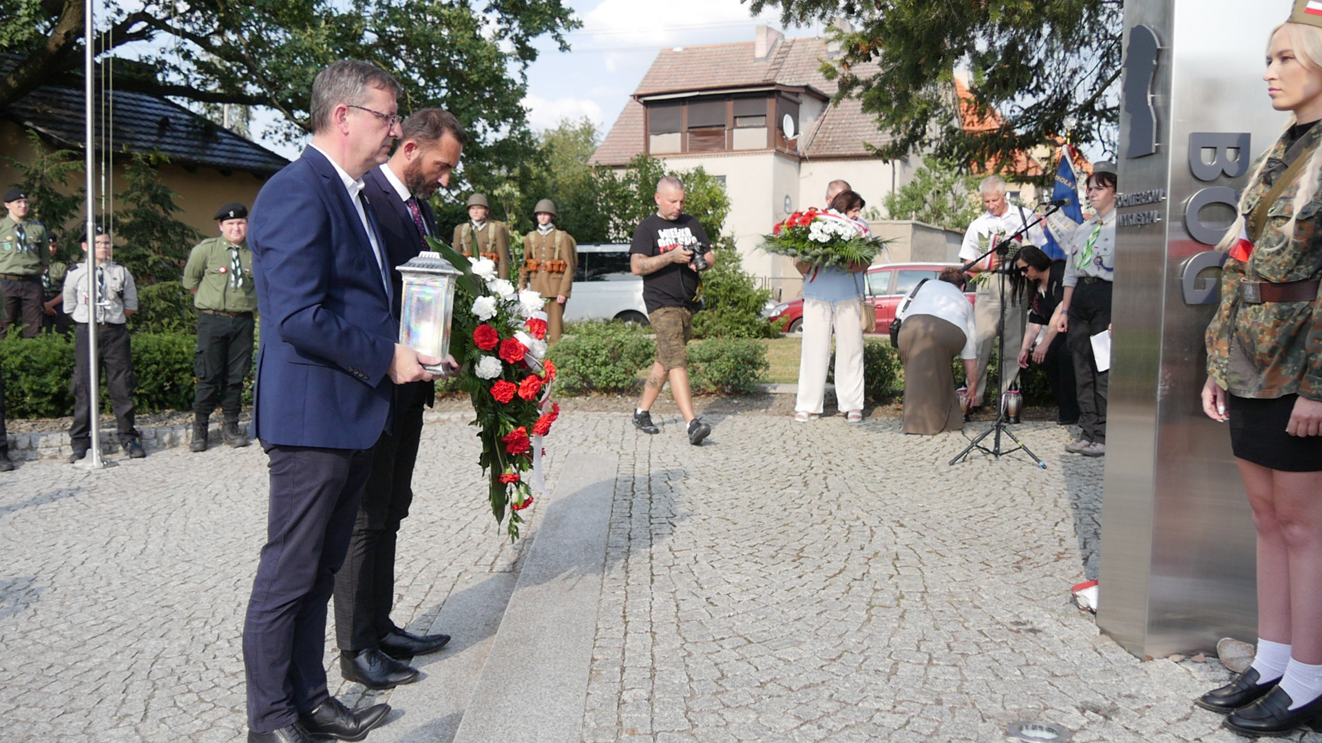 Uroczystość 80. rocznicy wybuchu Powstania Warszawskiego