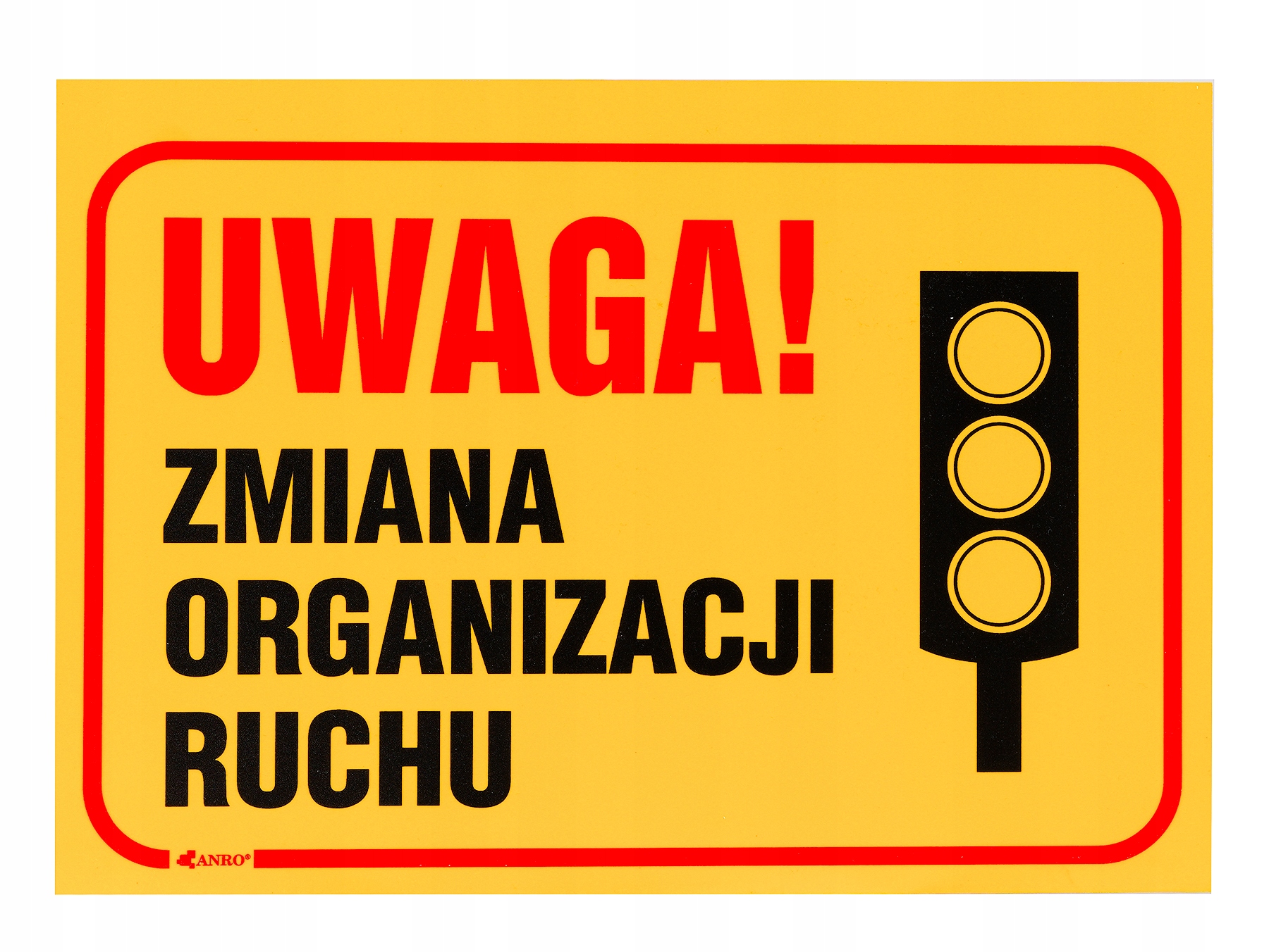 Zmiana organizacji ruchu!