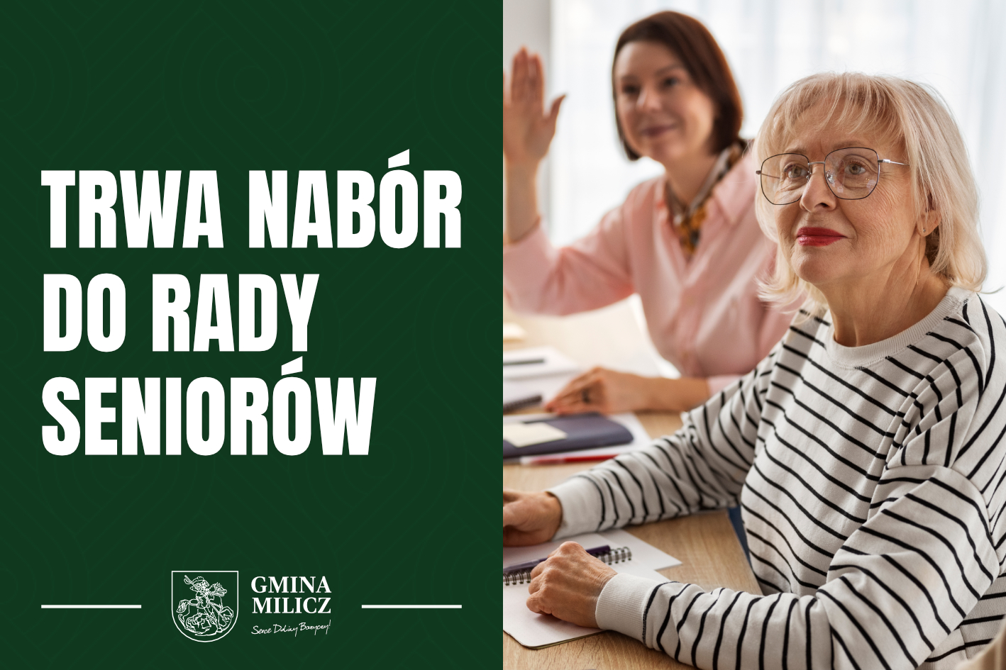 Nabór kandydatów do Rady Seniorów Gminy Milicz