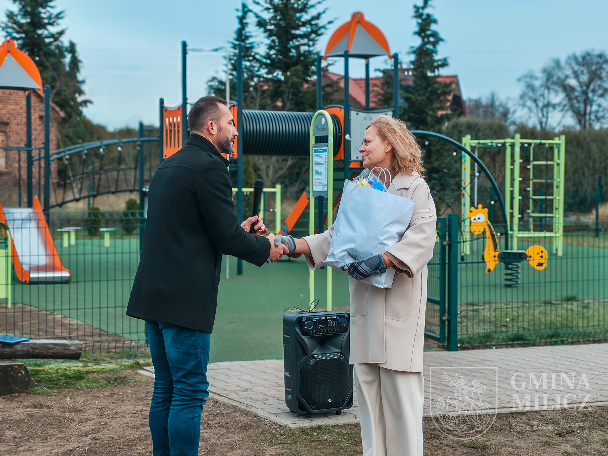 Nowy plac zabaw we Wziąchowie Wielkim
