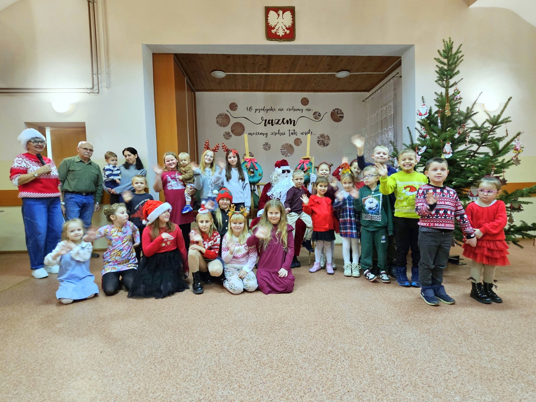 Święty Mikołaj zawitał do sołectw Gminy Milicz!