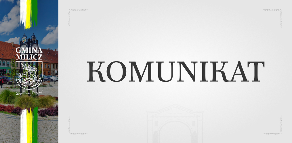 KOMUNIKAT DOTYCZĄCY GODZIN OTWARCIA PSZOK W DNIU 31.12.2025 R.