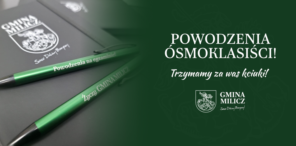 Powodzenia Ósmoklasiści!