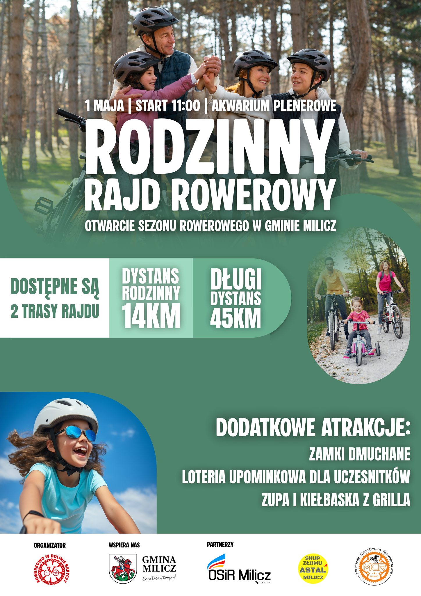 1 Maja – Rodzinny Rajd Rowerowy