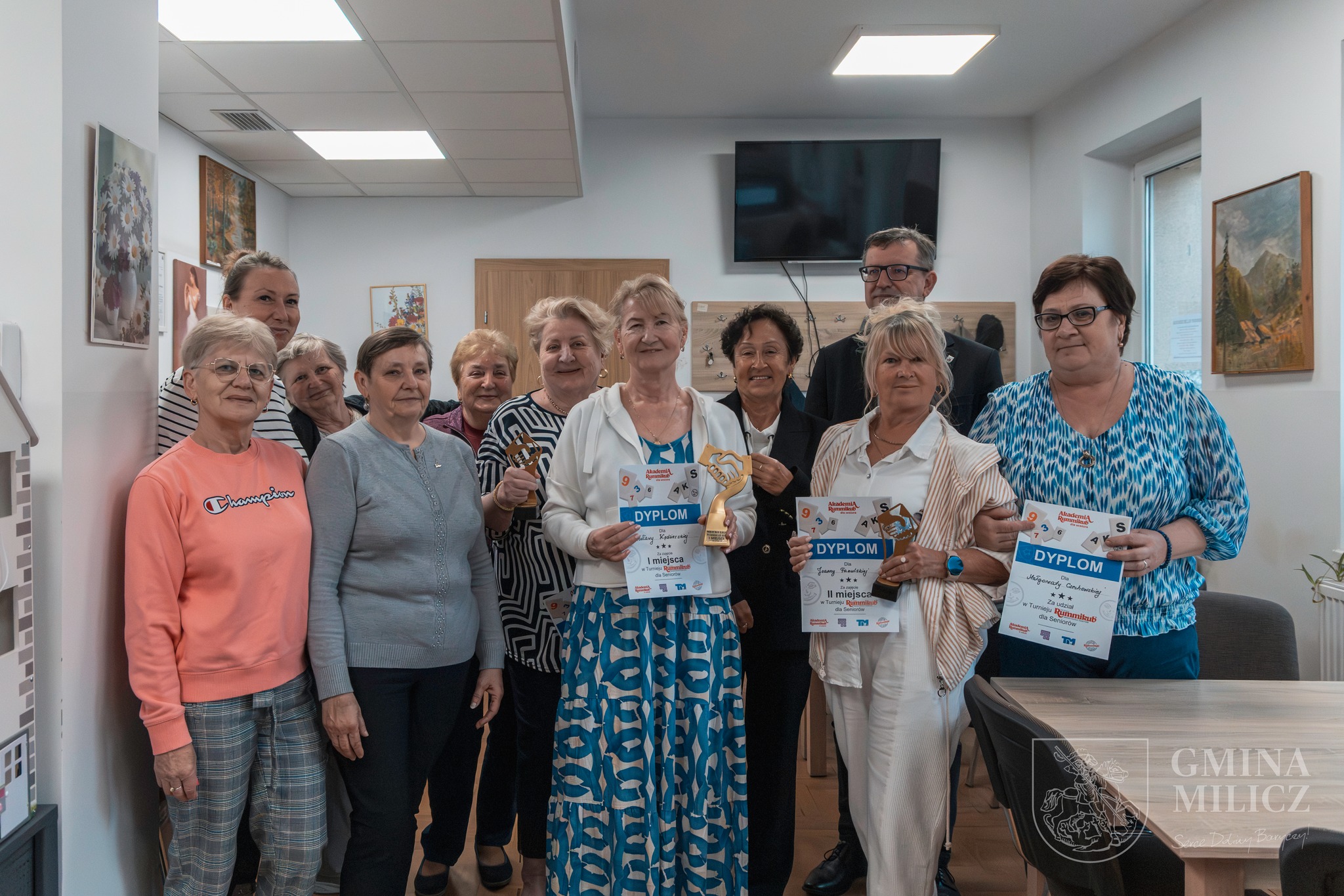 Finał Milickiego ligi Rummikub 60+ za nami!