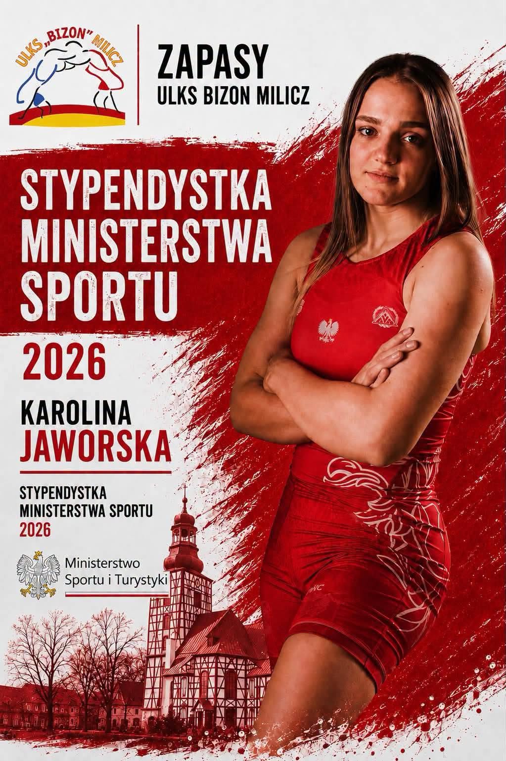 Karolina Jaworska w gronie stypendystów Ministerstwa Sportu i Turystyki