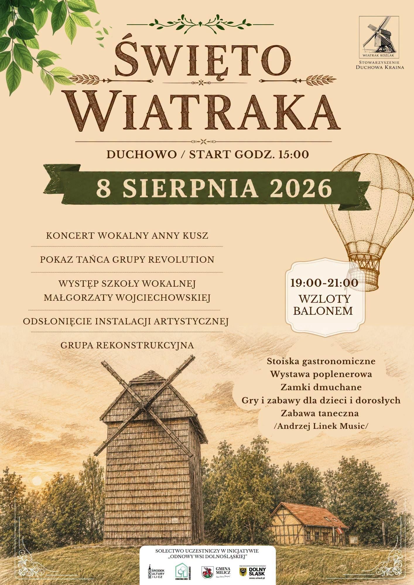 Święto Wiatraka w Duchowie