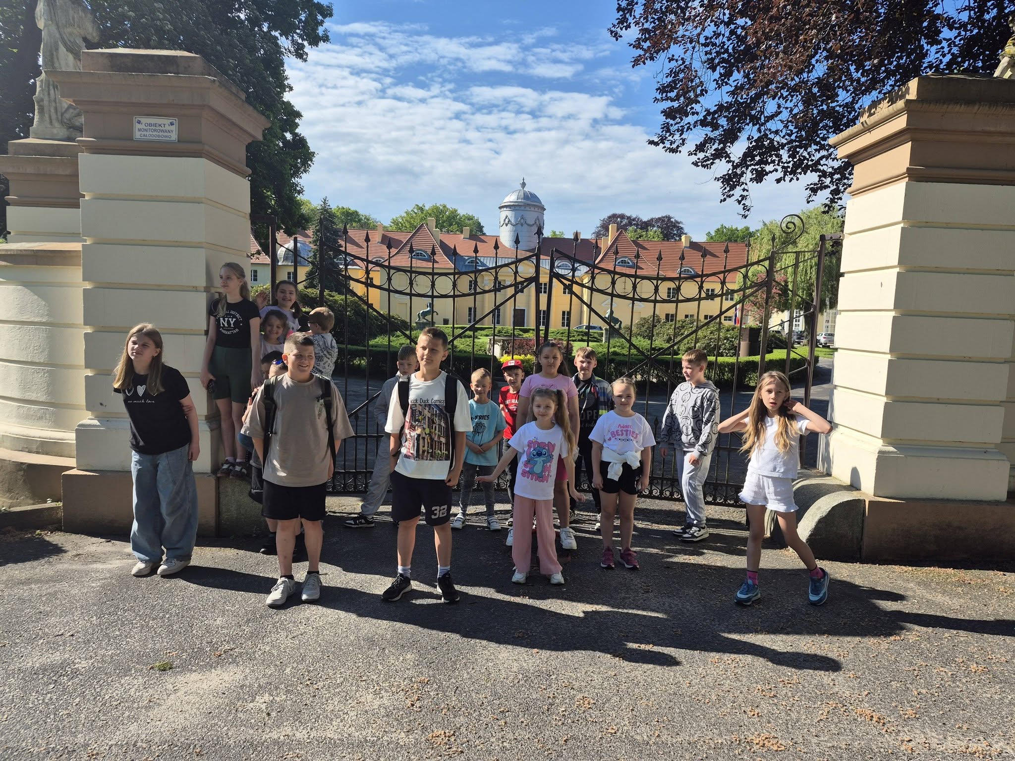 Wycieczka edukacyjna uczniów szkoły podstawowej we Wróblińcu po Dolinie Baryczy