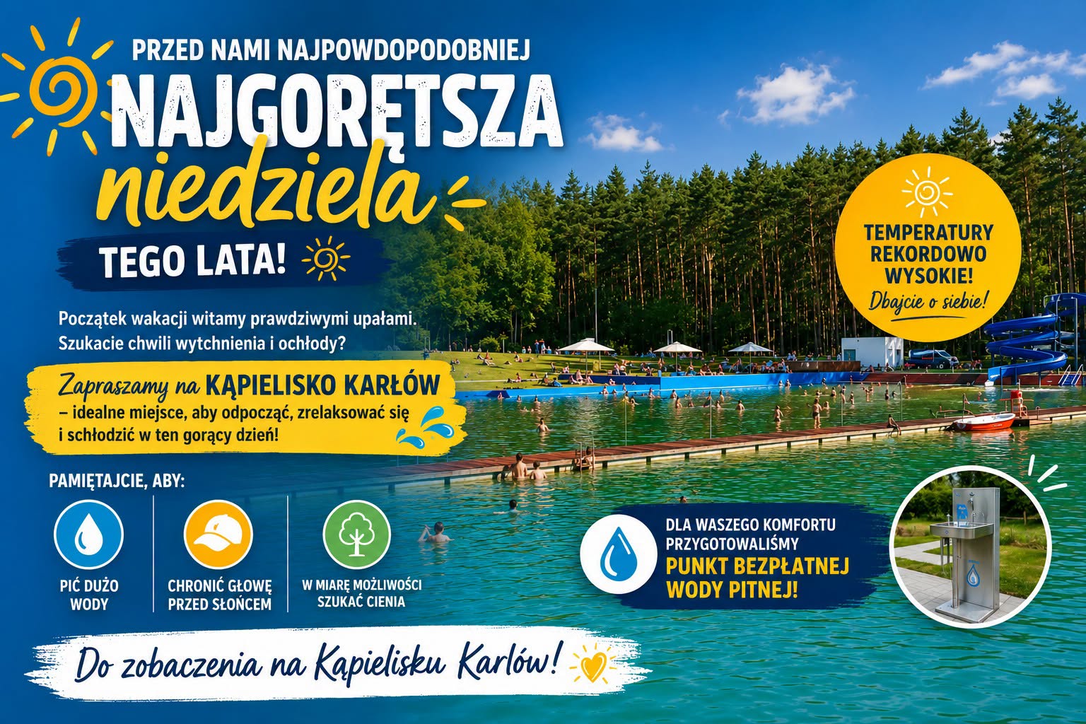 Najgorętsza niedziela lata